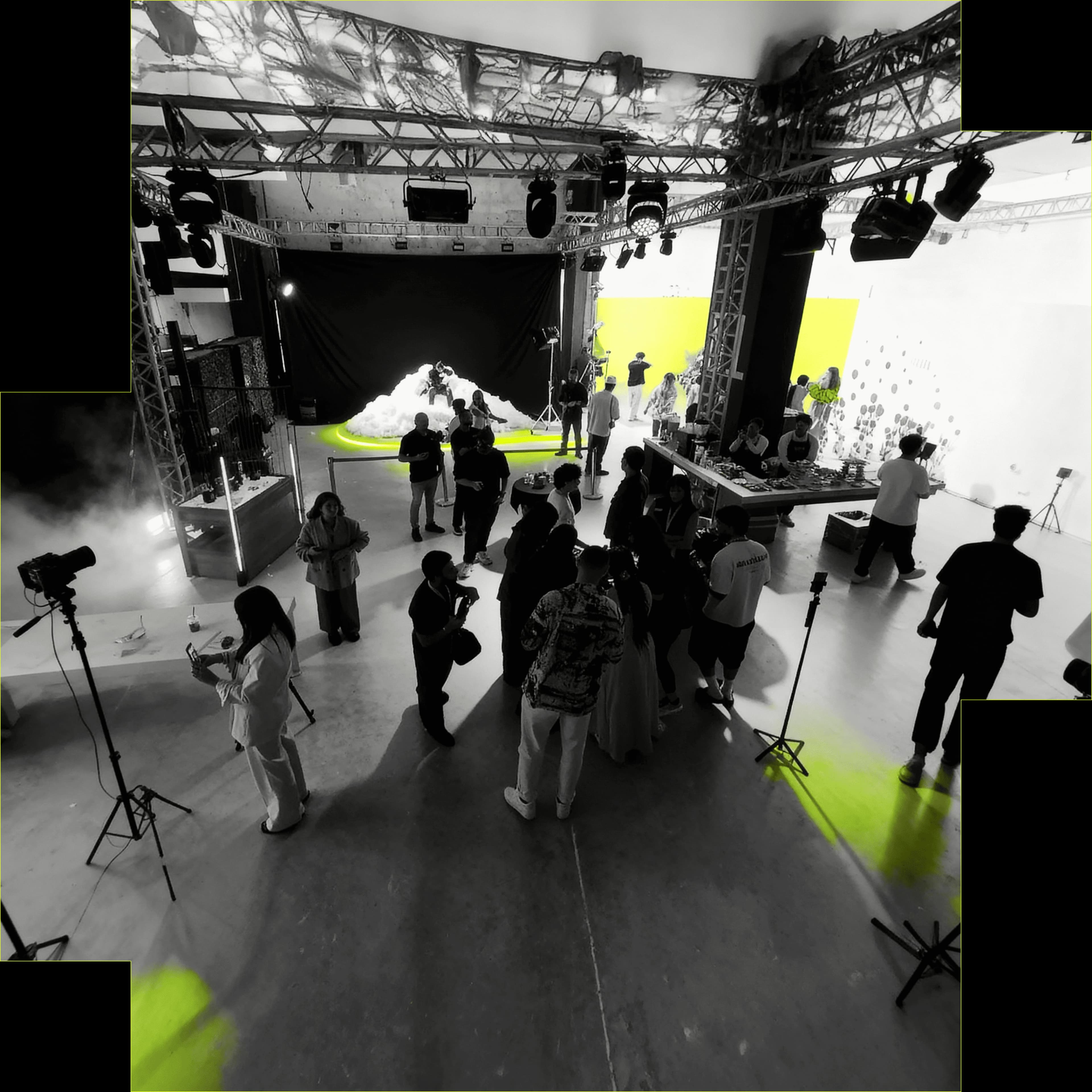 Studio scene