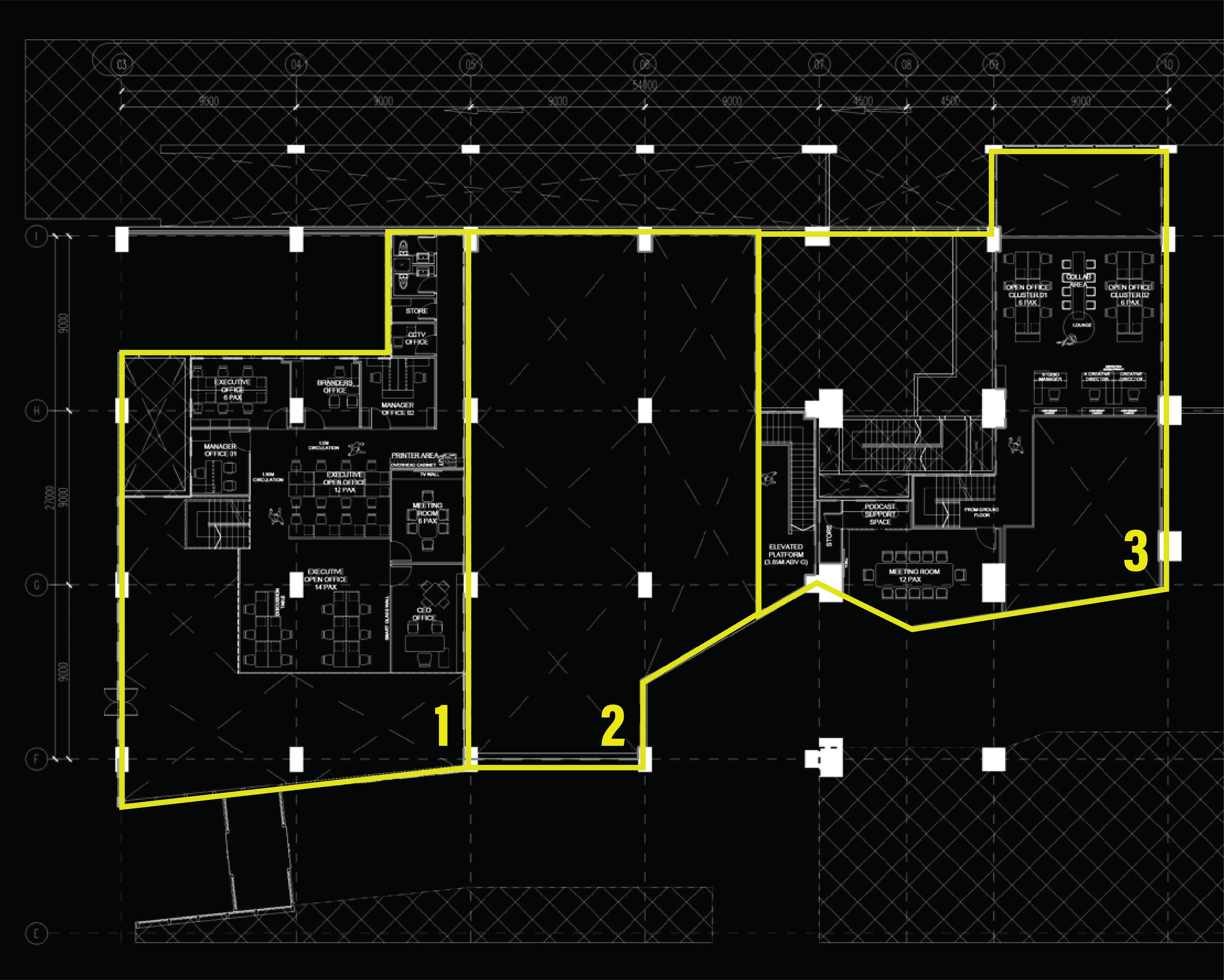 Space blueprint