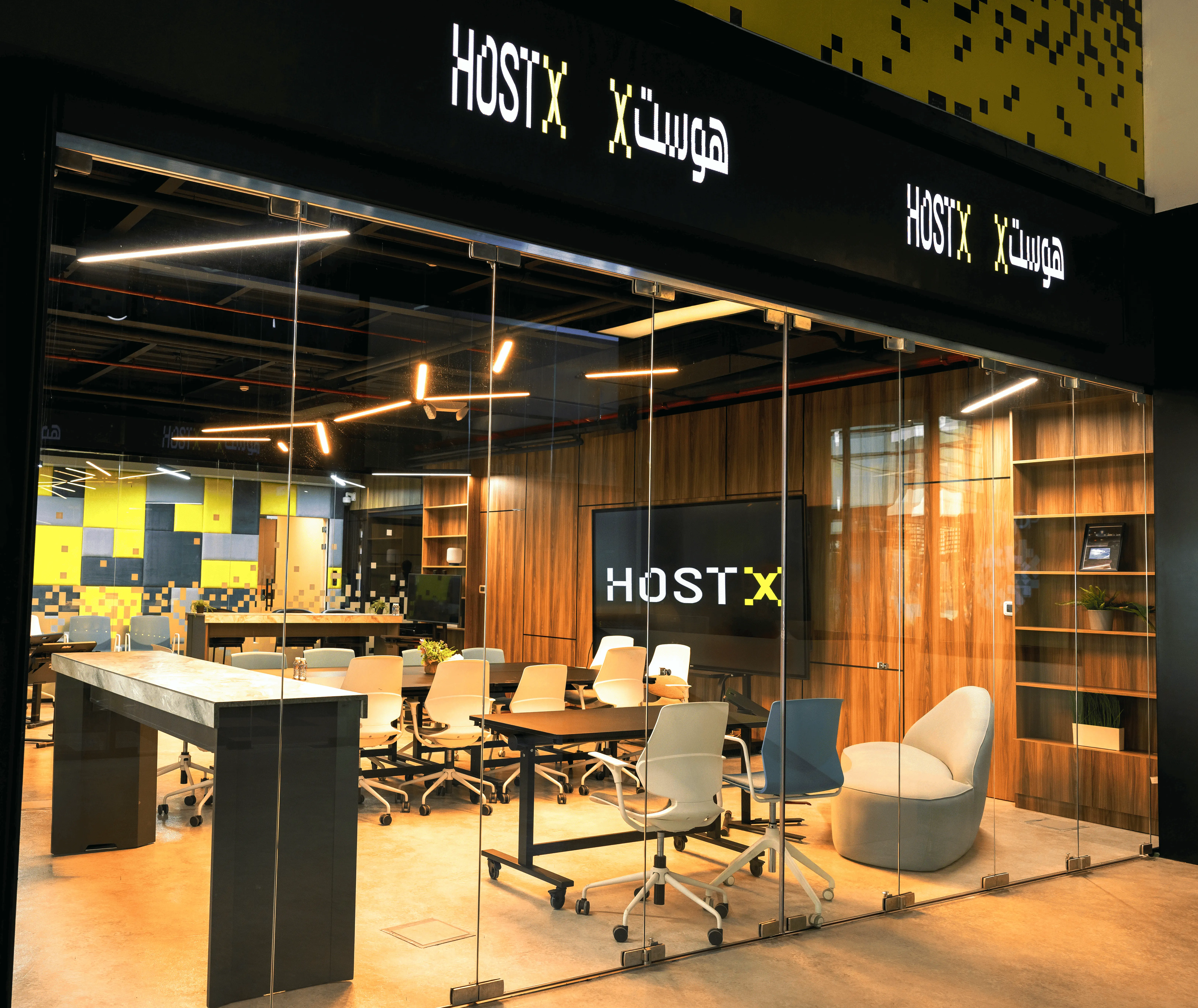 HostX entrance